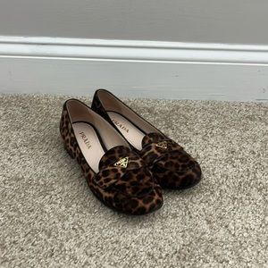 Prada Leopard Loafers